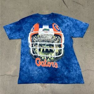 The Mountain Size X-Large Blue Florida Gators Tie-Dye T-Shirt